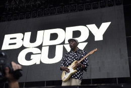 July 30, 2015, blues musician Buddy Guy turns 79. In this image, Buddy Guy performs at RFK Stadium on Saturday, July 4, 2015, in Washington. (Photo by Nick Wass/Invision/AP)