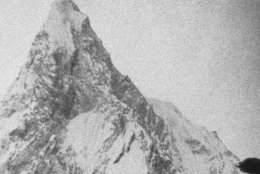 On this date in 1954, Pakistan's K2 was conquered as two members of an Italian expedition, Achille Compagnoni and Lino Lacedelli, reached the summit.  (AP Photo)