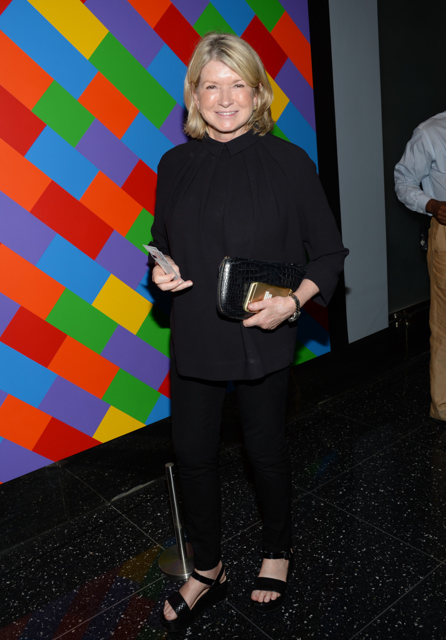 Lifestyle guru Martha Stewart is 74 on Aug. 3. Here, Stewart attends a special screening of "Irrational Man," hosted by The Cinema Society and Fiji Water, at the Museum of Modern Art on Wednesday, July 15, 2015, in New York. (Photo by Evan Agostini/Invision/AP)