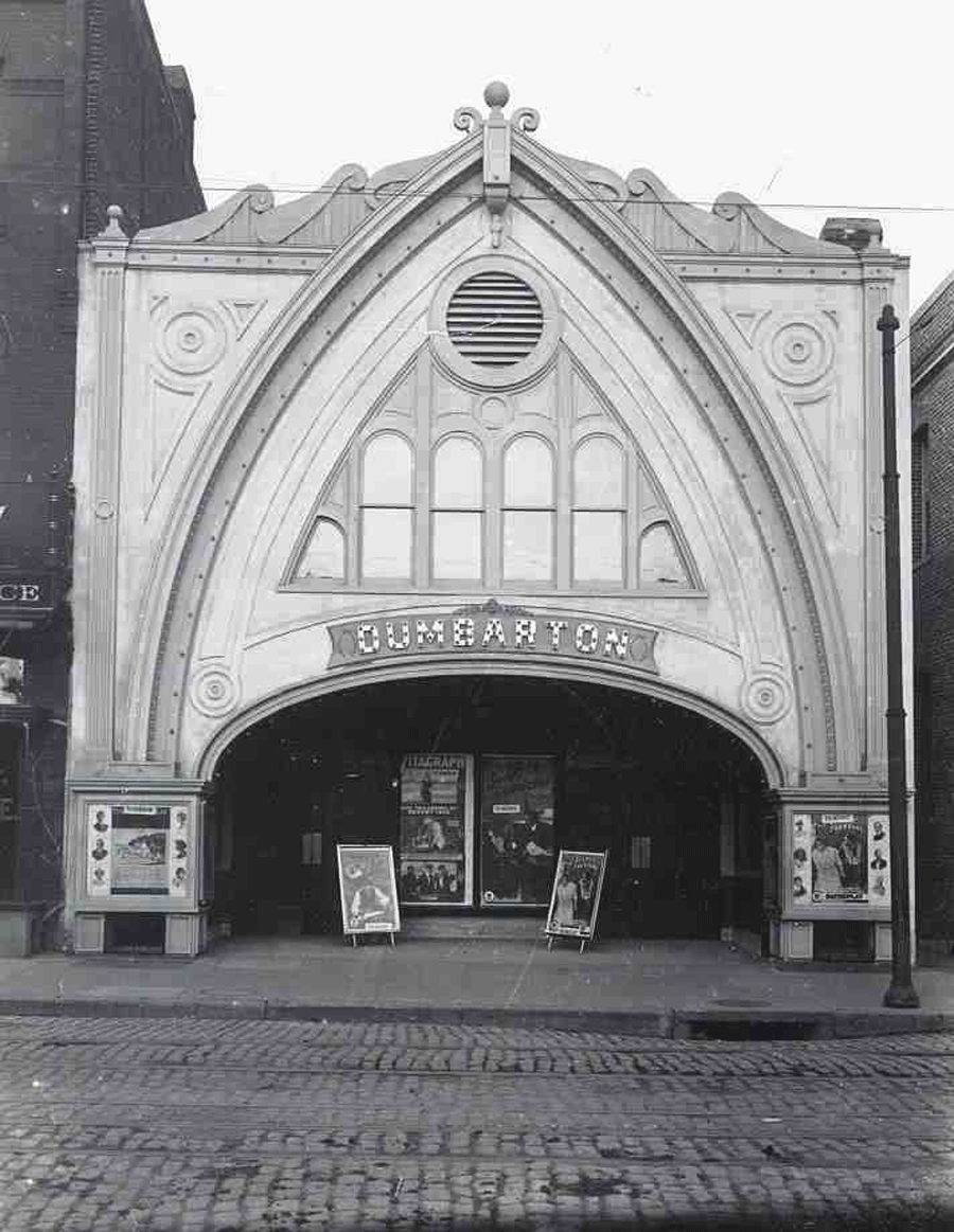 Georgetown Then.  Dumbarton Theater, 1913. Courtesy DC Public Library, Washingtoniana Division