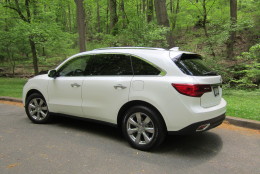 The 2016 Acura MDX is an updated version of the 2014 MDX. (WTOP/Mike Parris). 