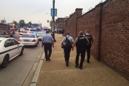 Thursday, July 2, the Navy Yard is on lockdown, according to the Navy Yard office. Employees are sheltering in place. 