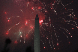 WASHINGTON, DC - JULY 04: Fireworks display during A Capitol Fourth 2015 Independence Day concert at the U.S. Capitol, West Lawn on July 4, 2015 in Washington, DC. (Photo by Paul Morigi/Getty Images for Capitol Concerts)
