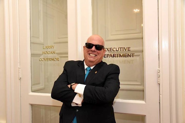 Gov. Larry Hogan shares photo of bald head after chemo treatments