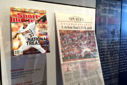 Publications memorialize Stephen Strasburg's start in Major League Baseball as a Washington National. (WTOP/Kristi King)
