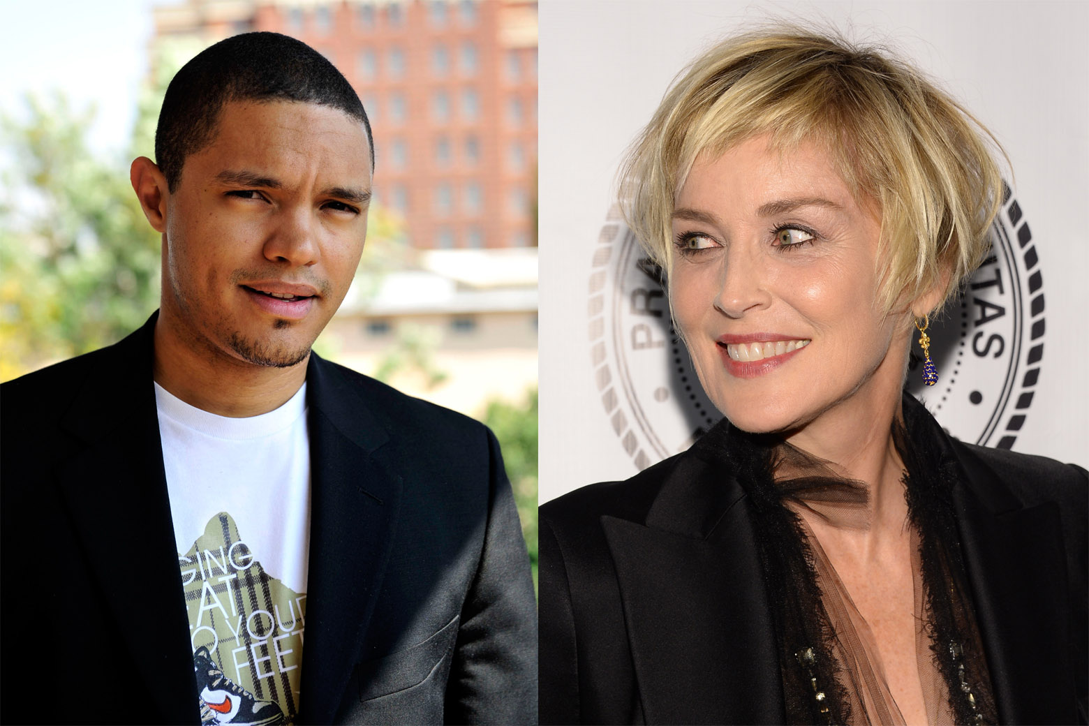 Trevor Noah, Sharon Stone make for a star-studded Saturday in the DC area