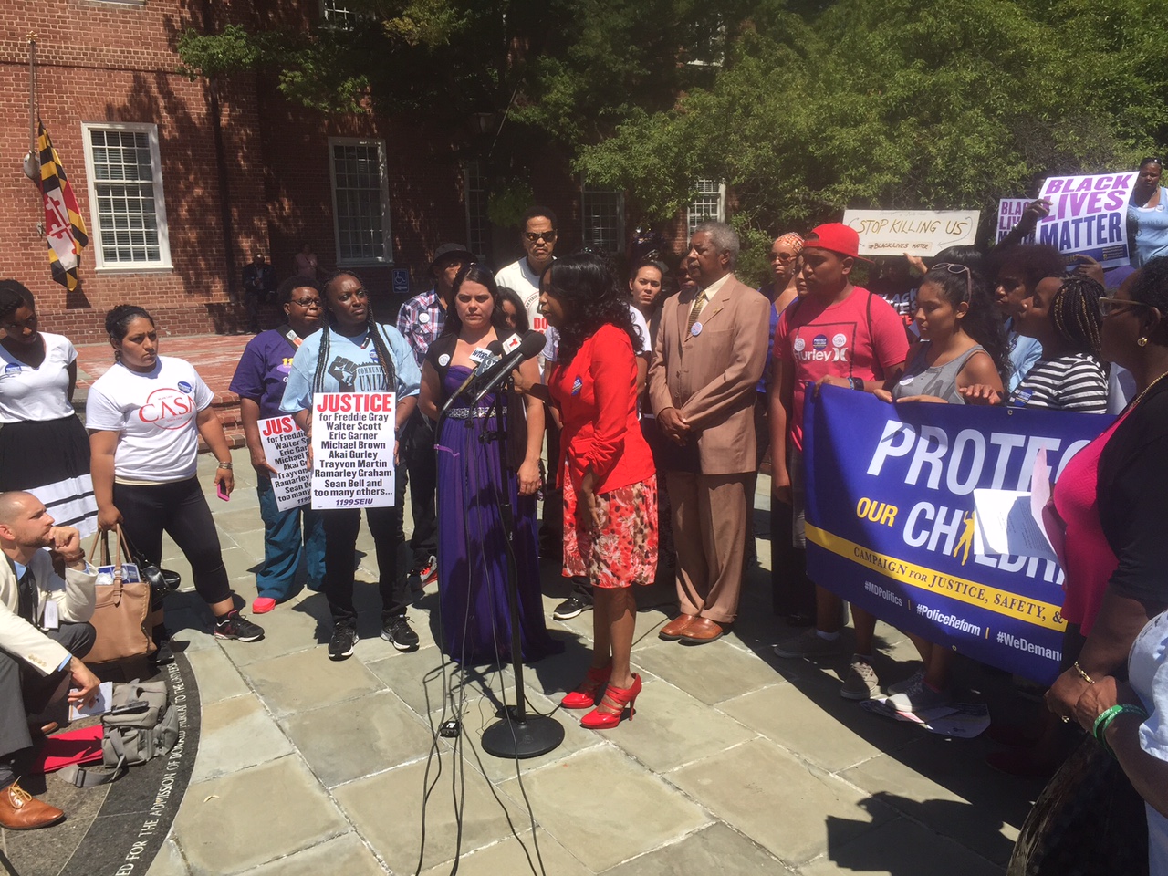 Group calls for police reform in Maryland