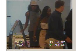 Some of the suspects police say were involved in the Bloomingdale's "pack"-style robbery on July 3. (Courtesy Montgomery County Police)