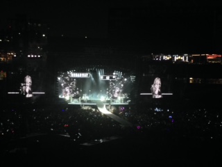 Taylor Swift has taken the stage at Nationals Park. (WTOP/Samantha Loss)