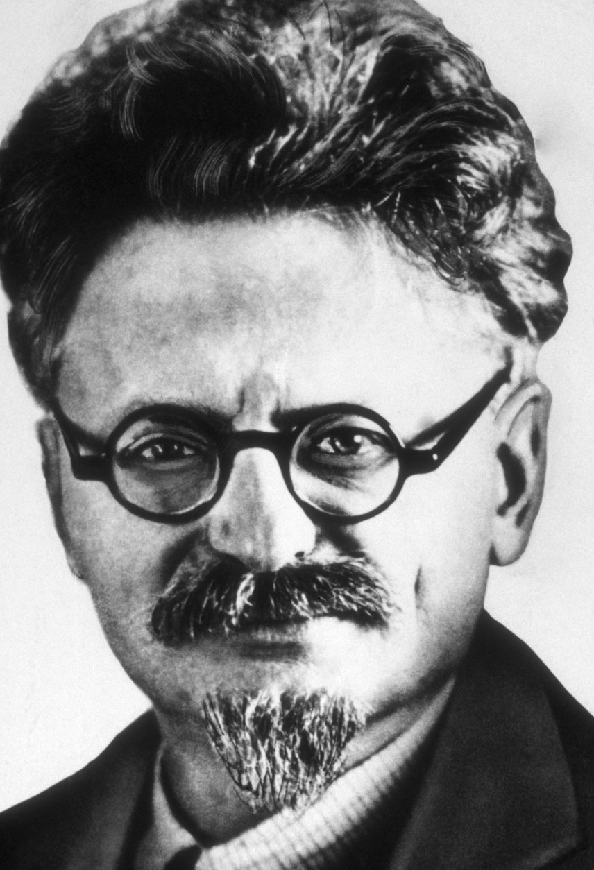 1921 photo of  Soviet influential politician Leon Trotsky. (AP Photo)