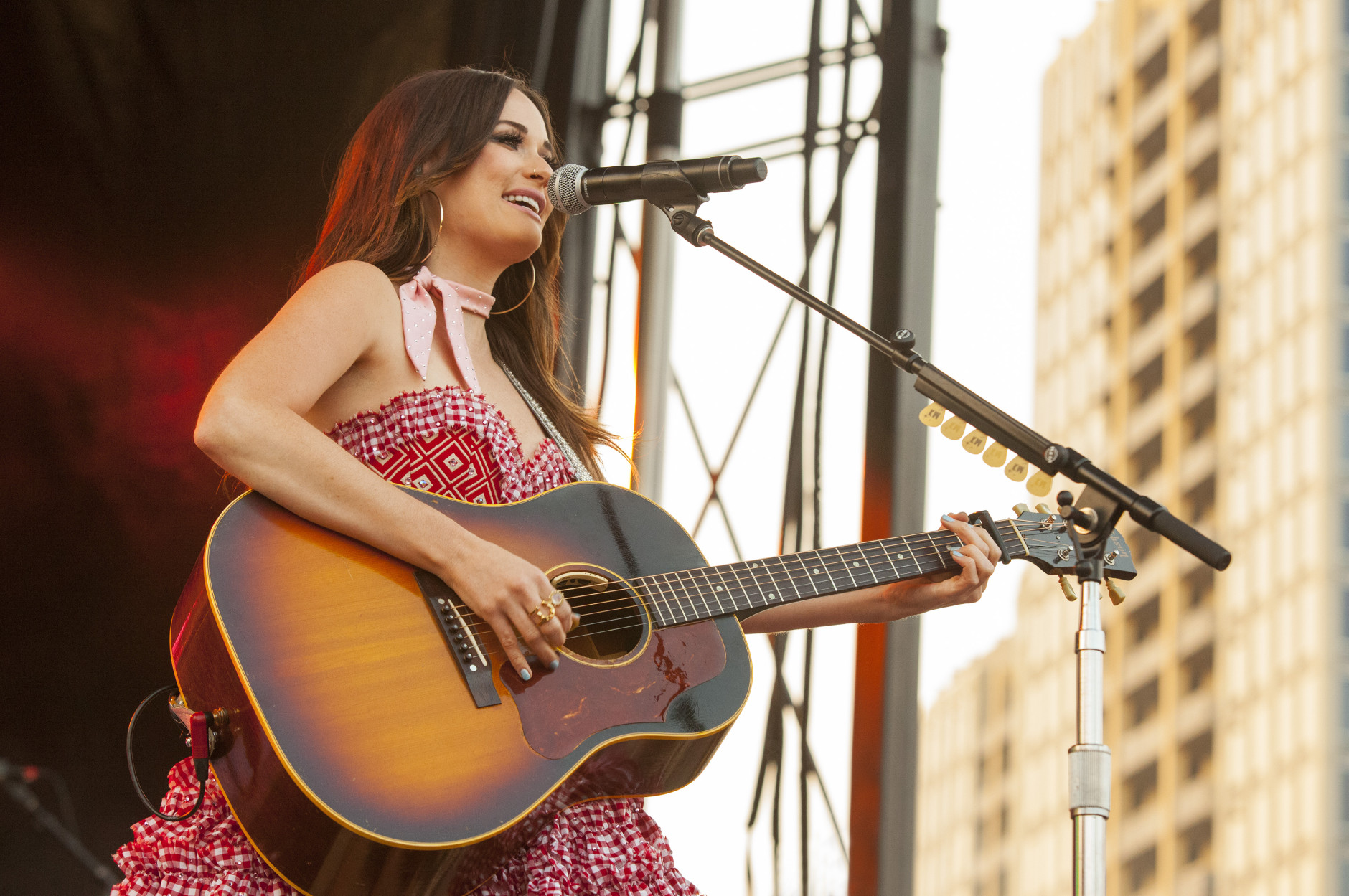 Country singer Kacey Musgraves is 27 on Aug. 21. (Photo by Barry Brecheisen/Invision/AP)