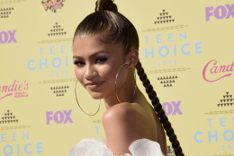 Zendaya arrives at the Teen Choice Awards at the Galen Center on Sunday, Aug. 16, 2015, in Los Angeles. (Photo by Chris Pizzello/Invision/AP)