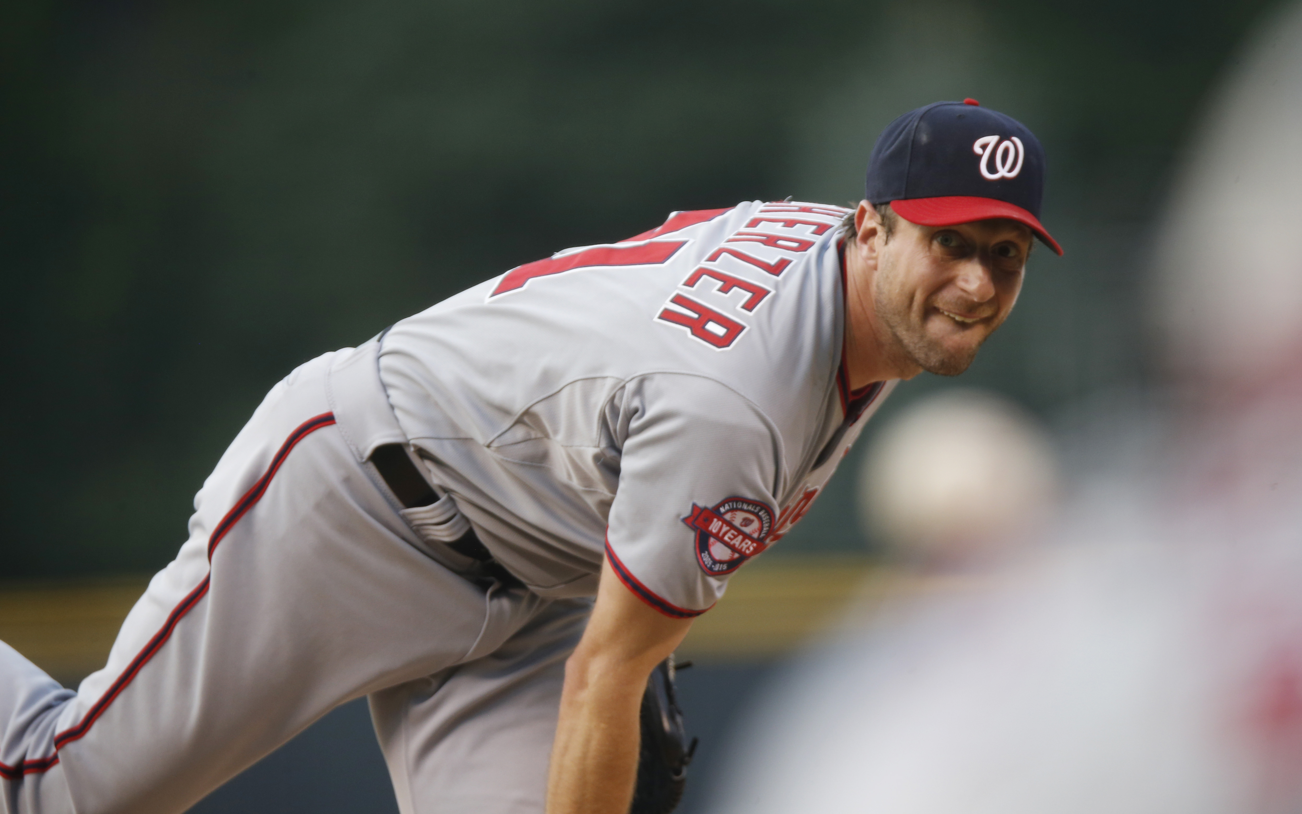 Scherzer gets 200th strikeout in Nationals’ loss to Rockies