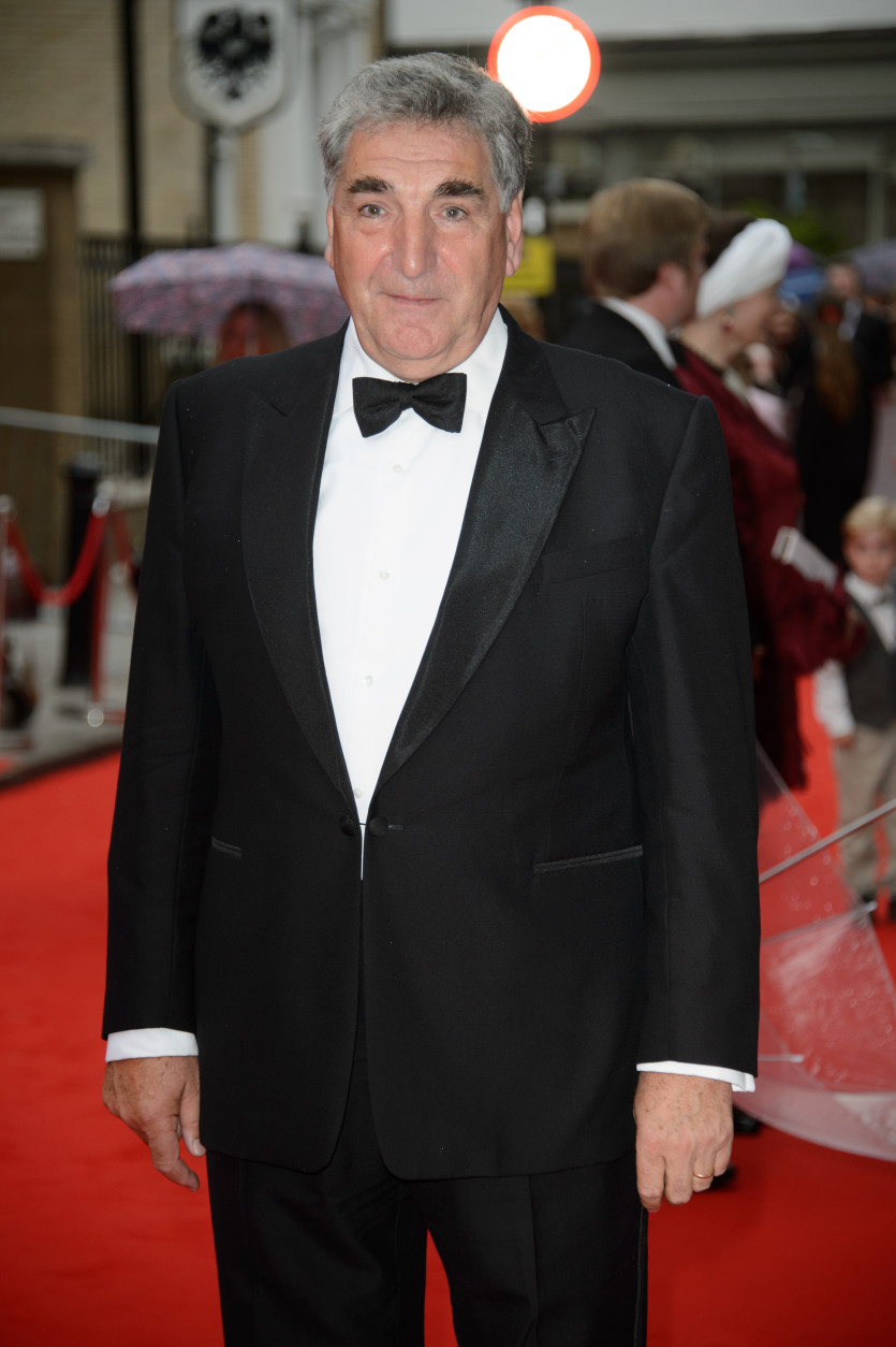 Actor Jim Carter is 67 on Aug. 19. Here, Carter arrives for the BAFTA Celebrates Downton Abbey event at a central venue, London, Tuesday, Aug. 11, 2015. (Photo by Jonathan Short/Invision/AP)