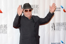 Singer Van Morrison is 70 on Aug. 31. Here,  Morrison attends the 46th Annual Songwriters Hall Of Fame Induction and Awards Gala at the Marriott Marquis on Thursday, June 18, 2015, in New York. (Photo by Evan Agostini/Invision/AP)