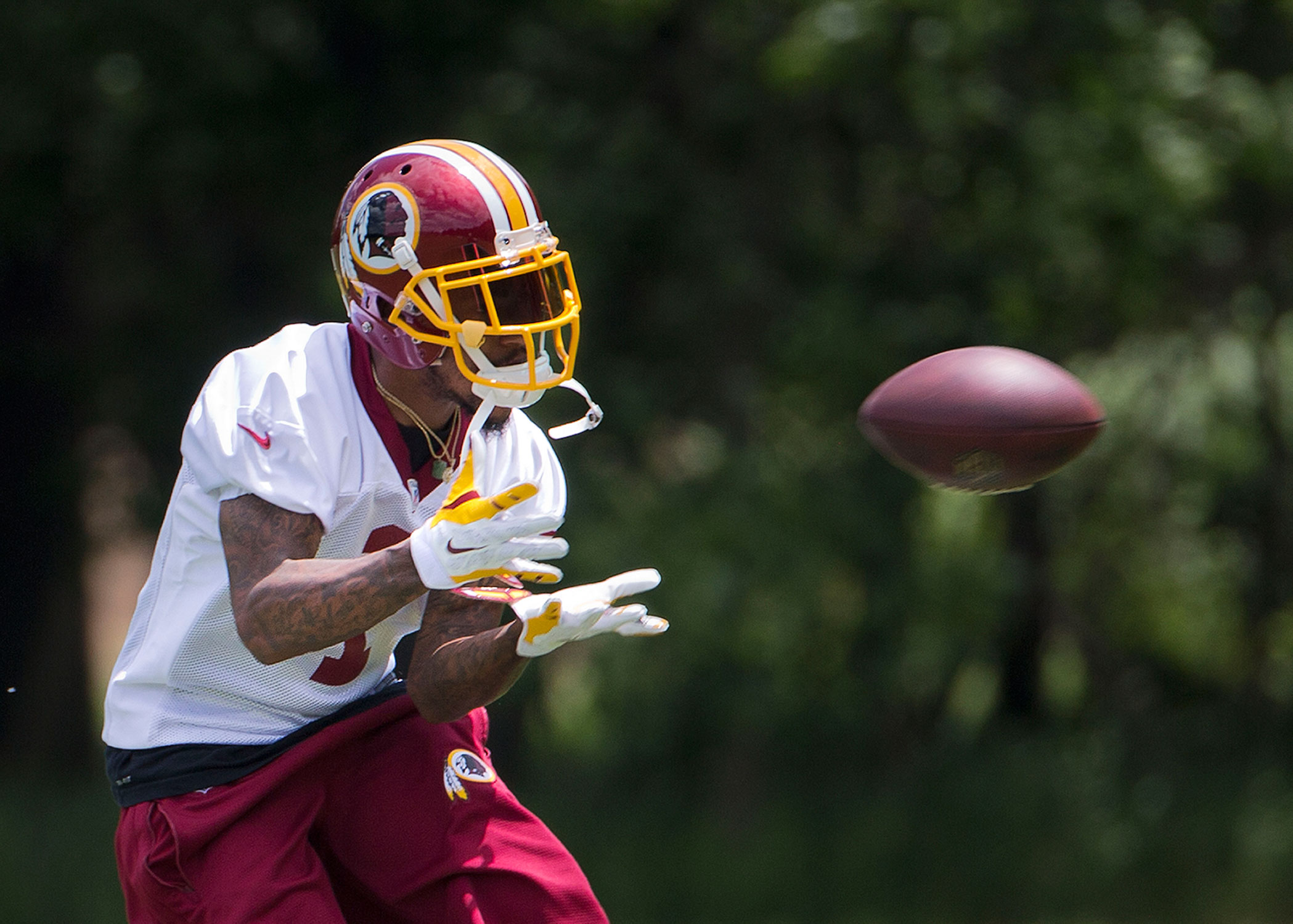 Redskins put on the pads, feel the heat on Day 5