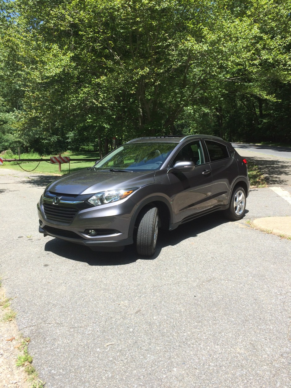The 2016 Honda HR-V isn’t the very first sub-compact crossover on the market, but it comes offering a good value for your buying dollars. (WTOP/Mike Parris)