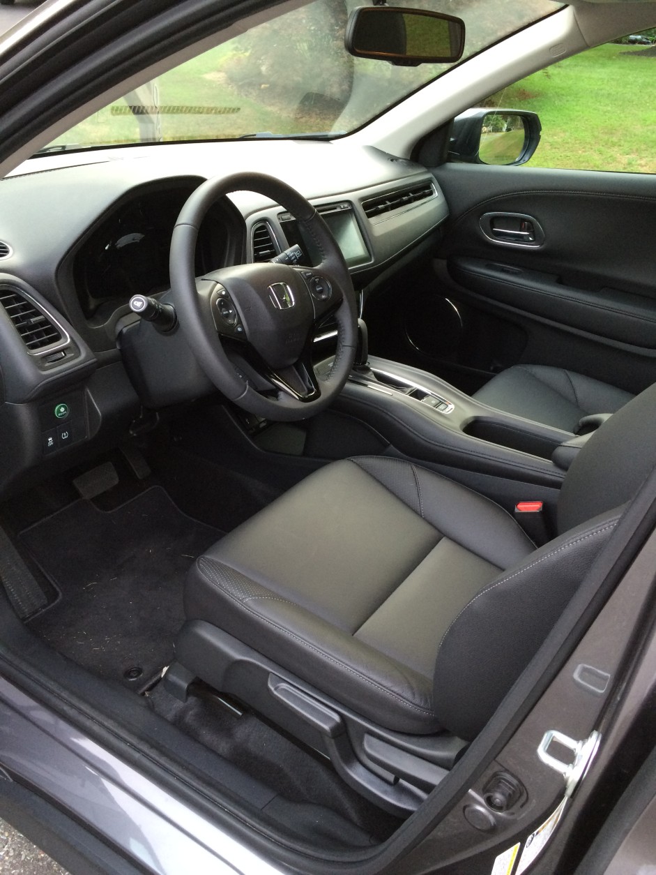 The interior is also mostly as good as the outside styling. (WTOP/Mike Parris)