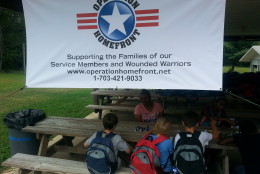 Another Operation Homefront backpack giveaway is planned for Saturday, Aug. 15 in Manassas, Virginia.  (WTOP/Rahul Bali)