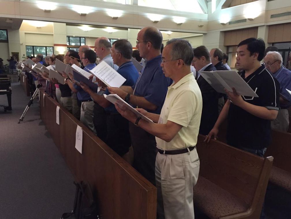 Choir rehearses for pope’s historic D.C. visit