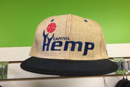 Capitol Hemp sells far more than smoking devices. It offers hemp clothes, food products and art. (WTOP/Andrew Mollenbeck)