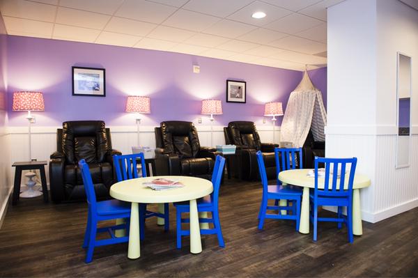 A look at the new breast-feeding lounge in Nationals Park. (Courtesy Washington Nationals)