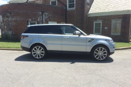 With one glance, you'll know it’s a Range Rover -- just with a modern touch. (WTOP/Mike Parris)