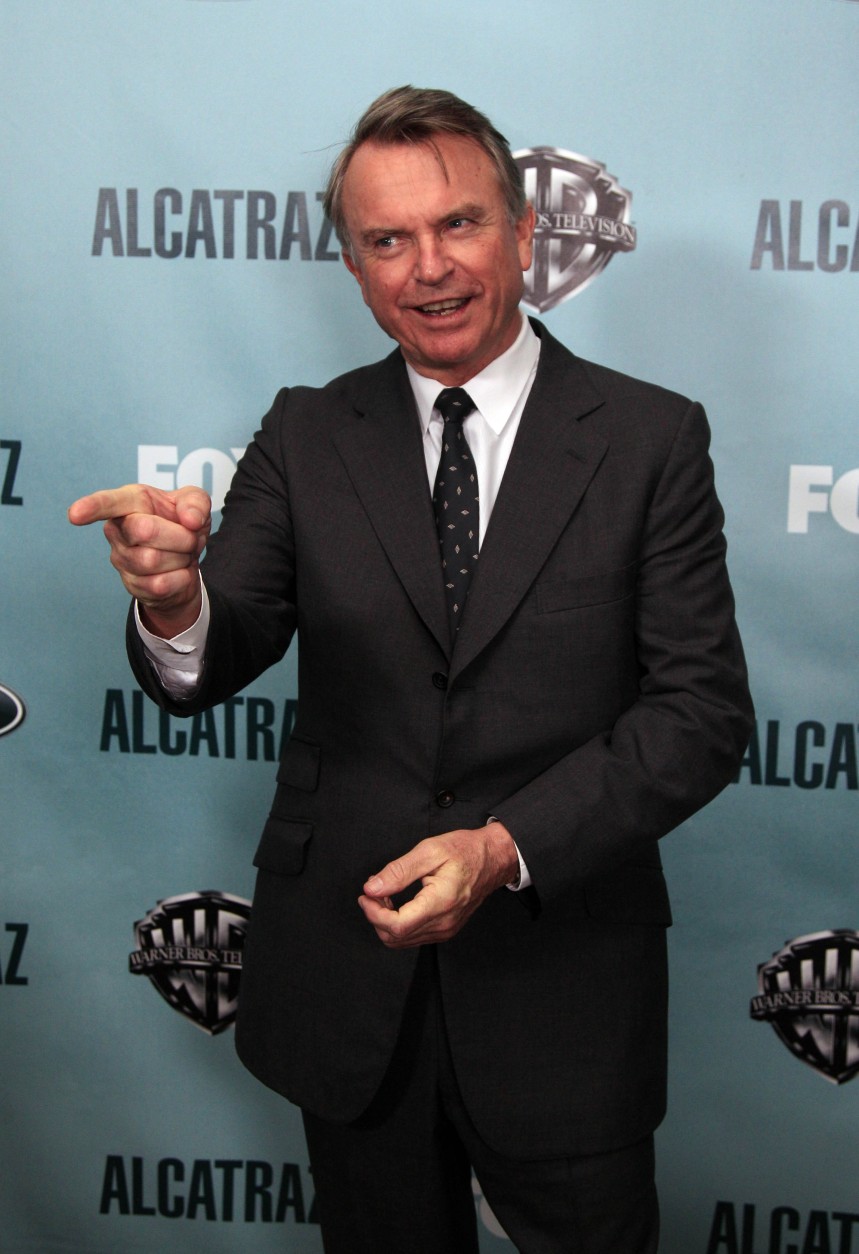Actor Sam Neill is 68 on Sept. 14. Here, Neill attends the premiere of the Fox television show Alcatraz in San Francisco,  Wednesday, Jan. 11, 2012. (AP Photo/Marcio Jose Sanchez)