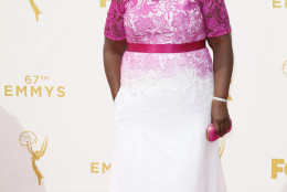IMAGE DISTRIBUTED FOR THE TELEVISION ACADEMY - Retta arrives at the 67th Primetime Emmy Awards on Sunday, Sept. 20, 2015, at the Microsoft Theater in Los Angeles. (Photo by Danny Moloshok/Invision for the Television Academy/AP Images)