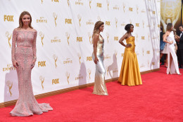 Giuliana Rancic arrives at the 67th Primetime Emmy Awards on Sunday, Sept. 20, 2015, at the Microsoft Theater in Los Angeles. (Photo by Jordan Strauss/Invision/AP)