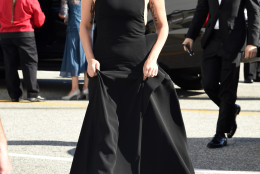 IMAGE DISTRIBUTED FOR THE TELEVISION ACADEMY - Lady Gaga arrives at the 67th Primetime Emmy Awards on Sunday, Sept. 20, 2015, at the Microsoft Theater in Los Angeles. (Photo by Dan Steinberg/Invision for the Television Academy/AP Images)