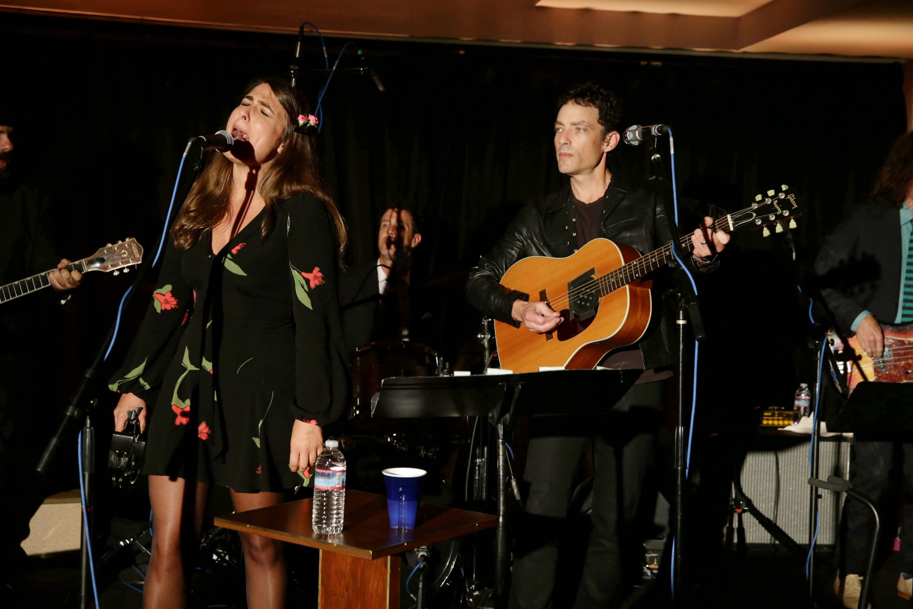Jade and Jakob Dylan perform at Showtime's Emmy Eve 2015 at Sunset Tower Hotel on Saturday, September 19, 2015, in Los Angeles, CA. (Photo by Eric Charbonneau/Invision for Showtime/AP Images)