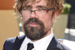 IMAGE DISTRIBUTED FOR THE TELEVISION ACADEMY - Peter Dinklage arrives at the 67th Primetime Emmy Awards on Sunday, Sept. 20, 2015, at the Microsoft Theater in Los Angeles. (Photo by Dan Steinberg/Invision for the Television Academy/AP Images)