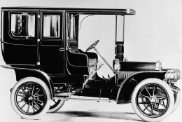 In 1908, General Motors was founded in Flint, Michigan, by William C. Durant. This 1908 Cadillac was produced the year GM was formed. (AP Photo)