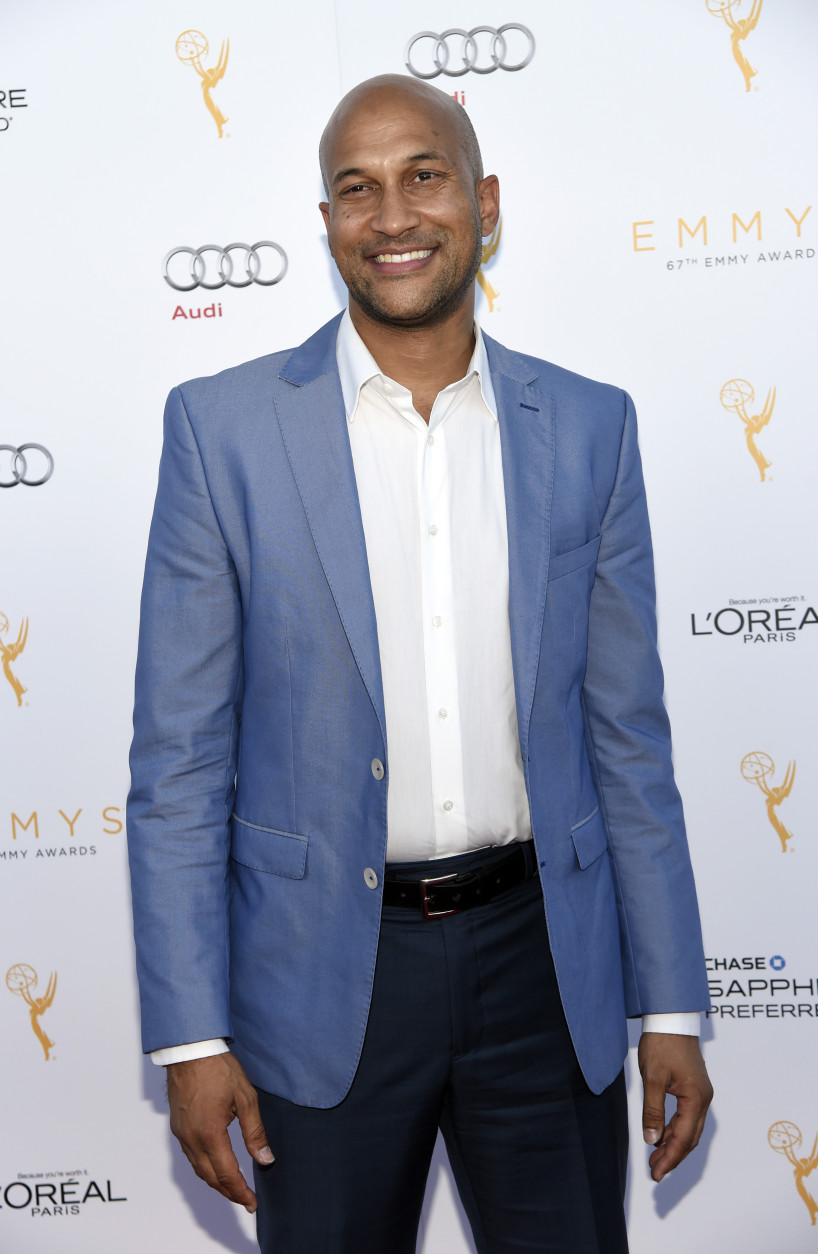 Actor Keegan-Michael Key poses at the 67th Emmy Awards Performers Nominee Reception at the Pacific Design Center on Saturday, Sept. 19, 2015, in West Hollywood, Calif. (Photo by Chris Pizzello/Invision/AP)