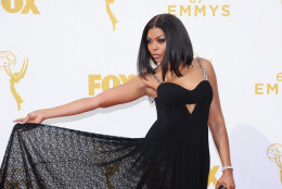 Taraji P. Henson arrives at the 67th Primetime Emmy Awards on Sunday, Sept. 20, 2015, at the Microsoft Theater in Los Angeles. (Photo by Vince Bucci/Invision for the Television Academy/AP Images)