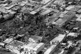 In 1989, Hurricane Hugo crashed into Charleston, South Carolina.(AP Photo)
