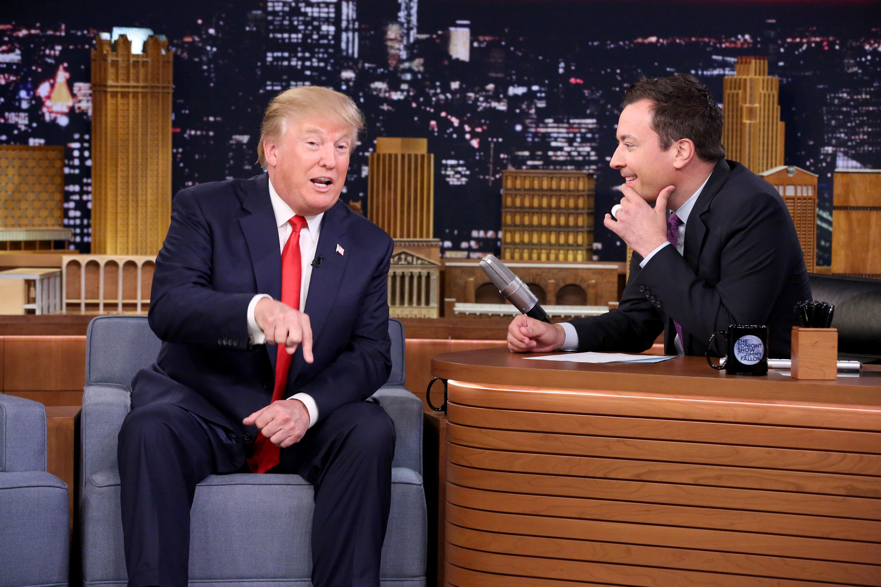 Donald Trump appears on ‘Tonight Show’ with Jimmy Fallon