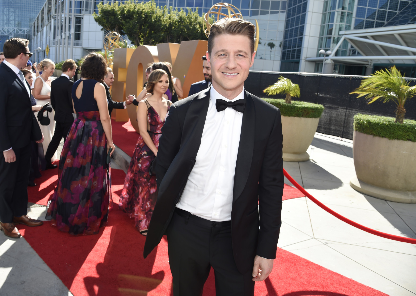 IMAGE DISTRIBUTED FOR THE TELEVISION ACADEMY - Ben McKenzie arrives at the 67th Primetime Emmy Awards on Sunday, Sept. 20, 2015, at the Microsoft Theater in Los Angeles. (Photo by Dan Steinberg/Invision for the Television Academy/AP Images)
