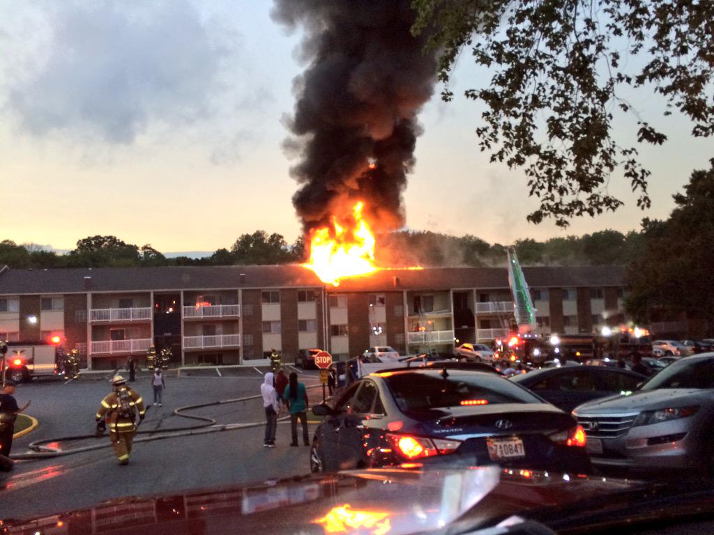 3-alarm fire in PG County leaves 88 displaced