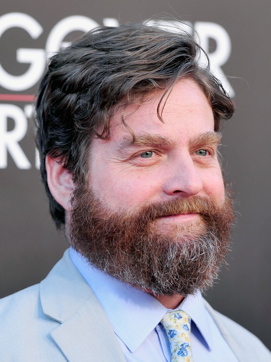 WESTWOOD, CA - MAY 20:  Actor Zach Galifianakis attends the premiere of Warner Bros. Pictures' "Hangover Part 3" at Westwood Village Theater on May 20, 2013 in Westwood, California.  (Photo by Frazer Harrison/Getty Images)