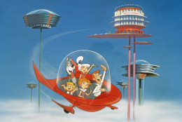 The concept of a flying car has been popular for decades, since The Jetsons. (Photo by Warner Bros./Courtesy of Getty Images)