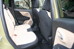 There's a good amount of space -- even for rear seat passengers. (WTOP/Mike Parris)