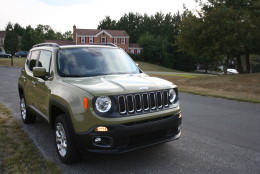 The Jeep Renegade is the first collaboration between Jeep and Fiat under the same ownership. (WTOP/Mike Parris)