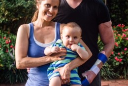 Jeff Swedarsky had it all: A beautiful wife, a growing business and a child on the way. But last summer, a tragic accident left him without his left arm. Recently, a team of doctors at Johns Hopkins completed an arm transplant, and now Swedarsky is on the road to recovery. (Courtesy Jeff Swedarsky)