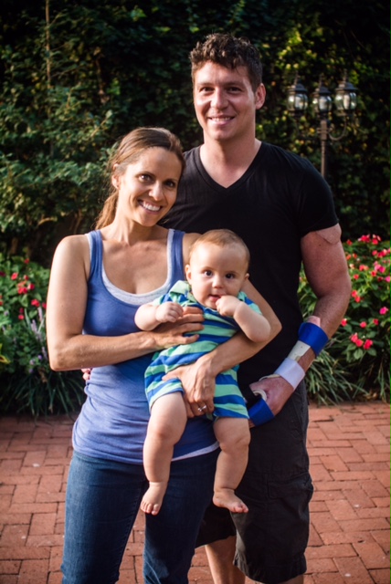 Jeff Swedarsky had it all: A beautiful wife, a growing business and a child on the way. But last summer, a tragic accident left him without his left arm. Recently, a team of doctors at Johns Hopkins completed an arm transplant, and now Swedarsky is on the road to recovery. (Courtesy Jeff Swedarsky)