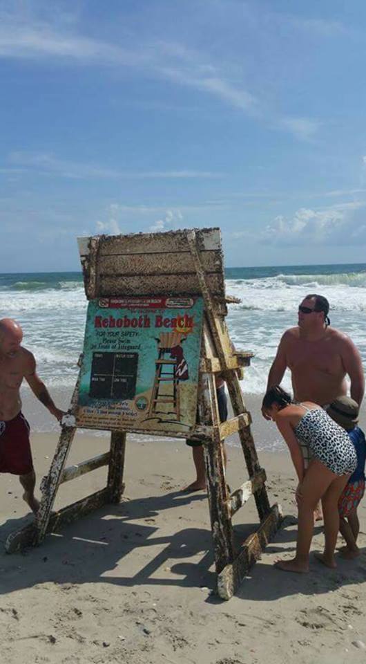 Missing Rehoboth Beach lifeguard stand recovered in N. Carolina