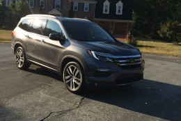 The 2016 Honda Pilot Elite is a much improved crossover with many features and nicely appointed interior. (WTOP/Mike Parris)
