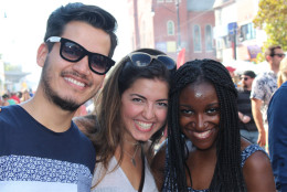 Good weather, good food and good music had festivalgoers smiling all afternoon. (WTOP/Dana Gooley)