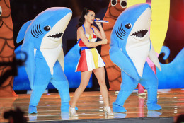 Recording artist Katy Perry performs onstage during the Pepsi Super Bowl XLIX Halftime Show at University of Phoenix Stadium on February 1, 2015 in Glendale, Arizona.